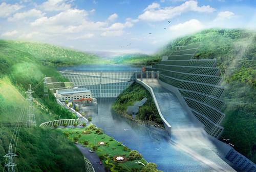 宁河老挝南塔河1号水电站项目